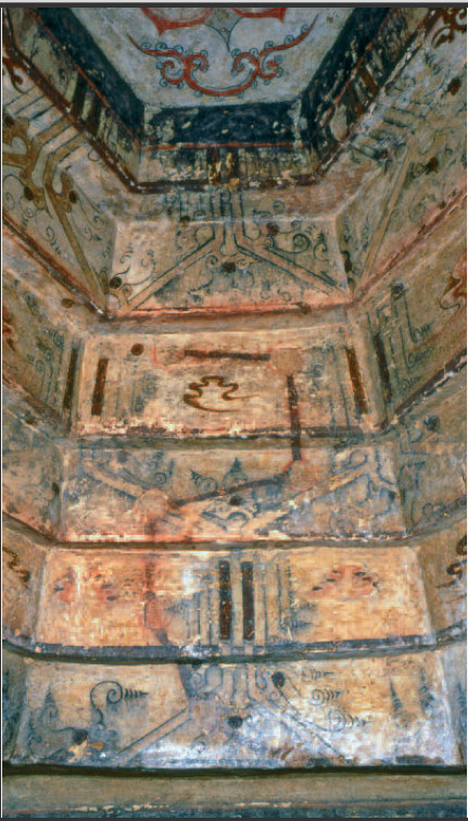 Main chamber ceiling of Tukhwa-ri I Tomb