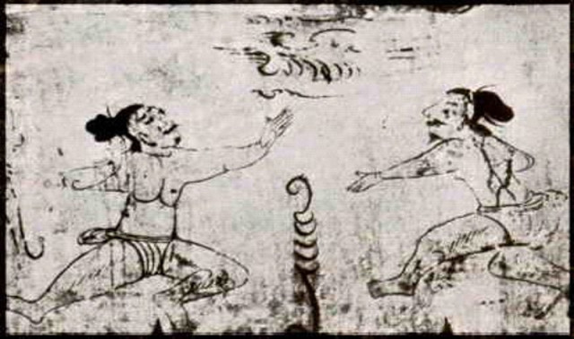 Illustration of the fighting scene