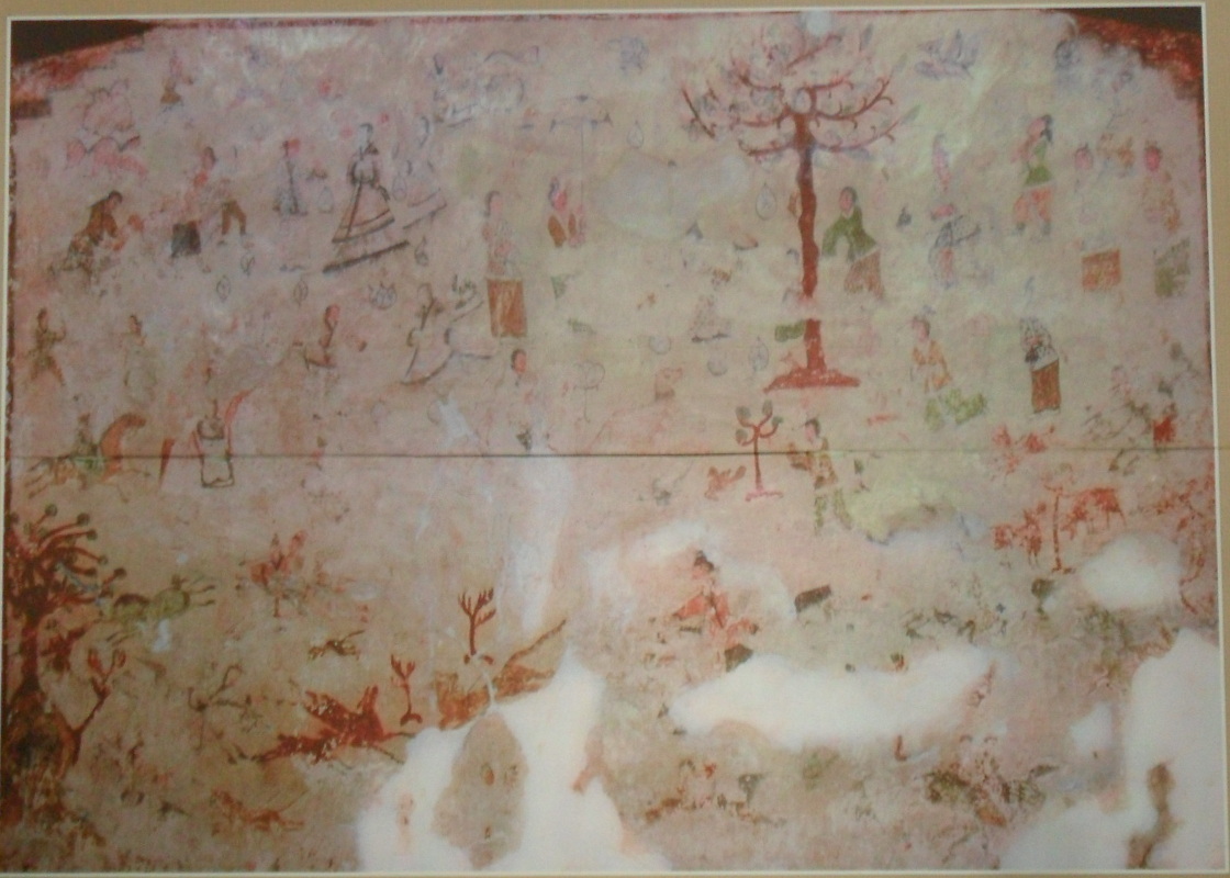Paintings on North Wall, Changchuan Tomb #1
