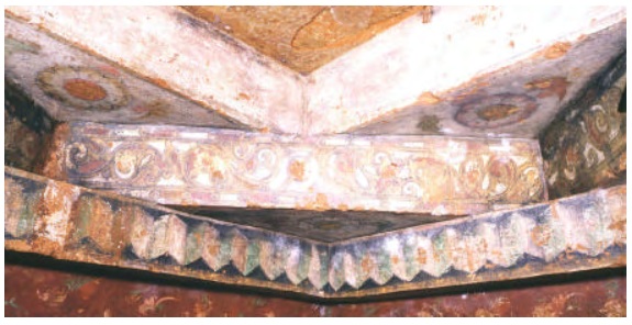 Painting of the ceiling in Jinpha-ri Tomb
