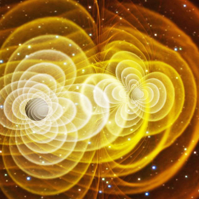 Einstein's gravitational waves found.