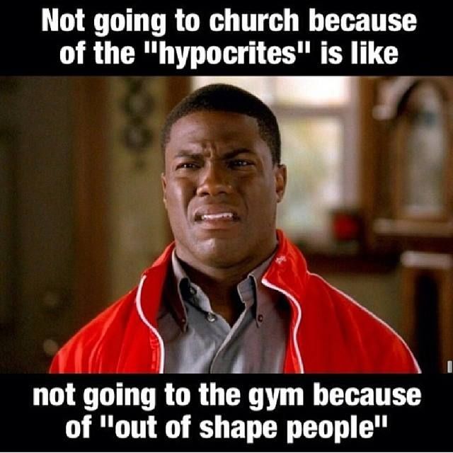 The church is full of hypocrites