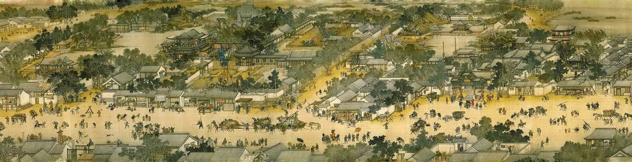 Along the River During Qingming Festival (section 4 of 8 )