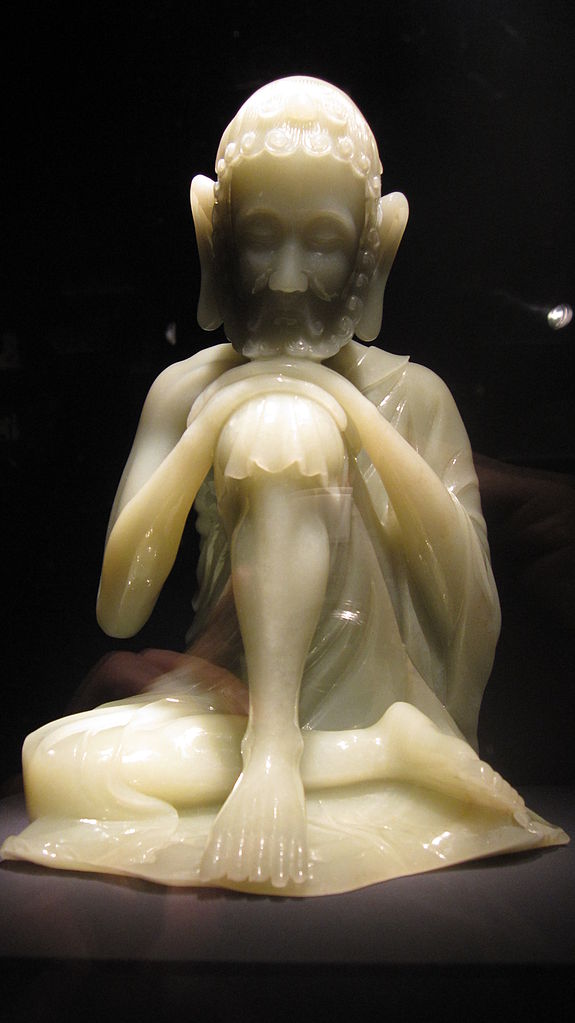 AThe emaciated Buddha as an ascetic