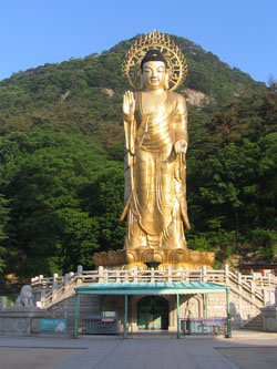 Varada Mudra and Abhaya mudra