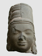 7th century sculpture of Harihara