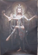 Shiva dancing girl