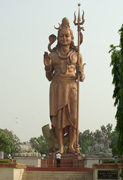 A statue of Shiva on Delhi-Gurgaon Highway