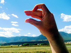 T-Rex hand shadow