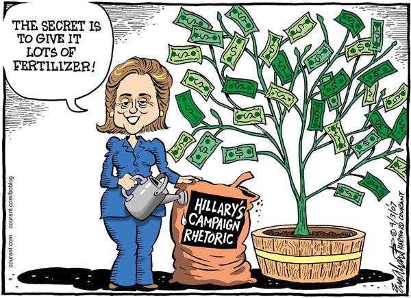Hillary Clinton's Money Tree
