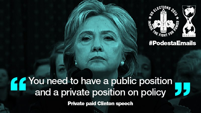 The two faces of Hillary: Public and Private