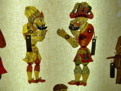 The shadow play Karagöz and Hacivat was widespread throughout the Ottoman Empire