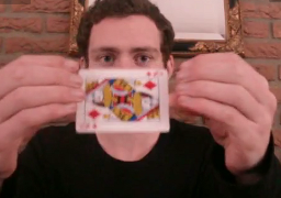 Floating card trick-Revealed