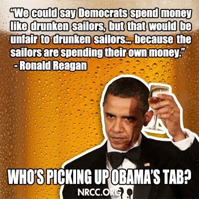 Obama is no drunken sailor