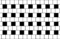 Café wall illusion: the proof