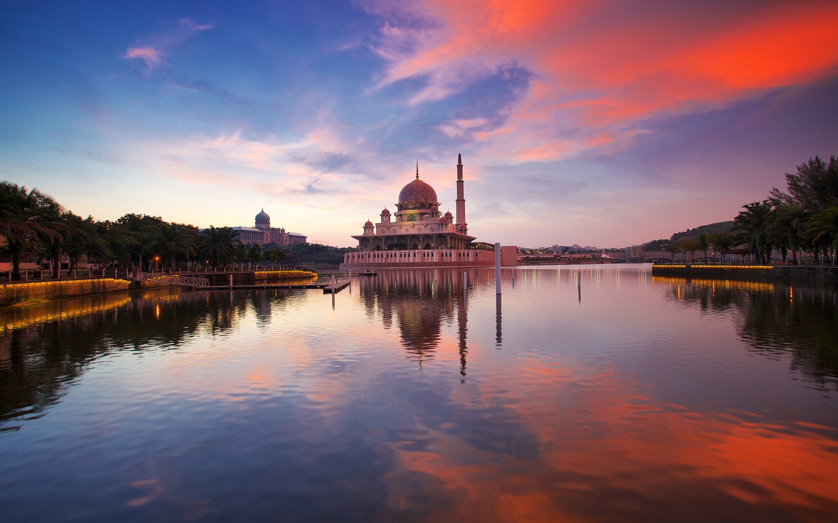 Putra Mosque,  Putrajaya, Malaysia