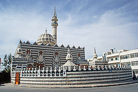 Abu Darweesh Mosque in Amman, Jordan.