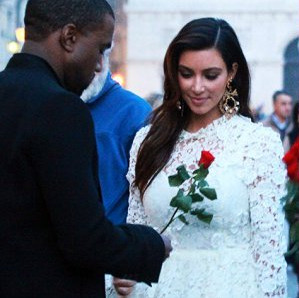 Down with romantic love - kim kardashian and Kanye West