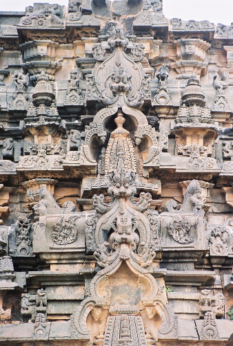 Kirtimukha at Kasivisvesvara Temple at Lakkundi, Gadag district, Karnataka, India