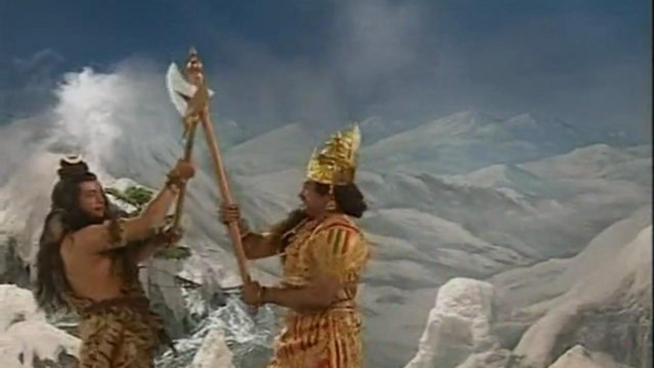 The battle between Jalandhara and Lord Shiva