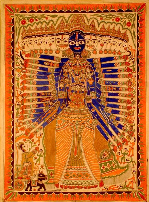 Vishvarupa, The Cosmic Man as Envisaged