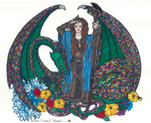 The Queen of Wands